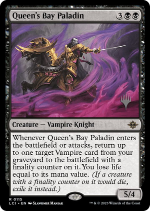 0115 Queen's Bay Paladin R Promo Pack: The Lost Caverns of Ixalan
