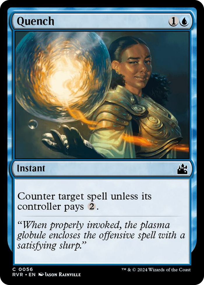 Quench #56 C - Ravnica Remastered Pokemon card