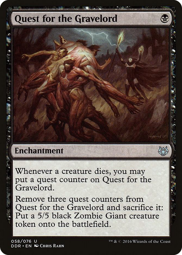0058 Quest for the Gravelord U Duel Decks: Nissa vs. Ob Nixilis