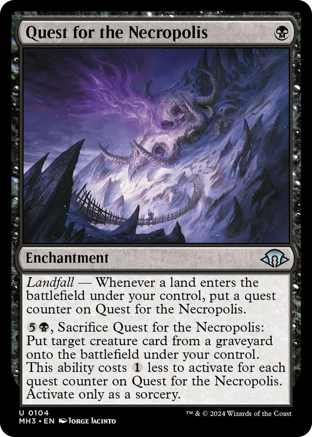 0104 Quest for the Necropolis U Modern Horizons 3
