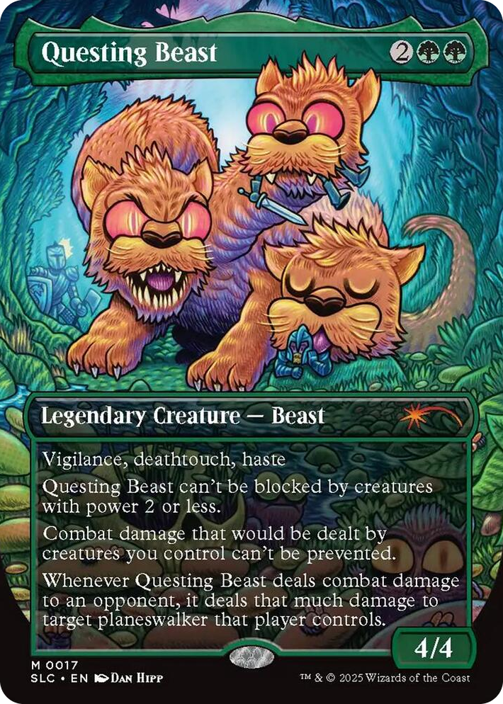 0017 Questing Beast M Secret Lair Countdown Kit