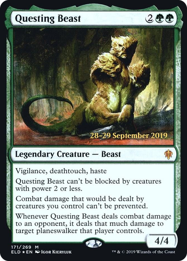 0171 Questing Beast M Prerelease Cards