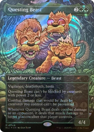 0044 Questing Beast (Halo Foil) M Secret Lair Countdown Kit