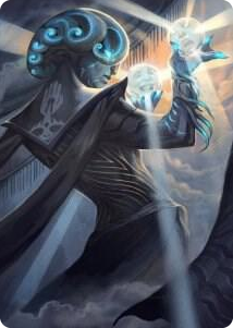 0075 Queza, Augur of Agonies Art Card S Art Series: Streets of New Capenna