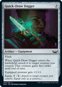 0243 Quick-Draw Dagger C Streets of New Capenna