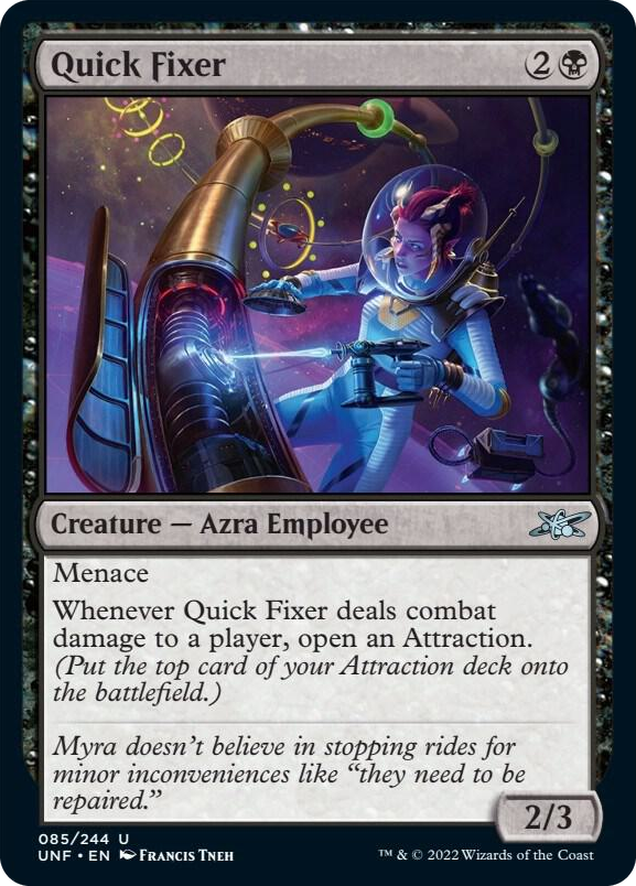 0085 Quick Fixer U Unfinity