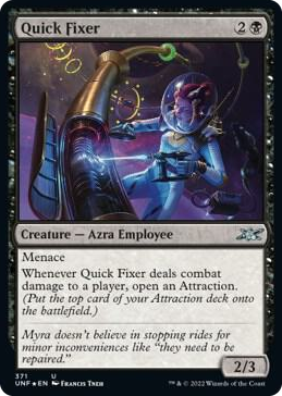 0371 Quick Fixer (Galaxy Foil) U Unfinity