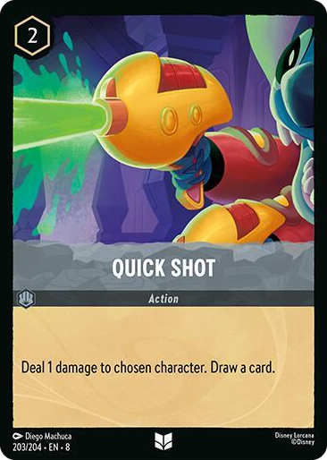 0203 Quick Shot Uncommon Reign of Jafar