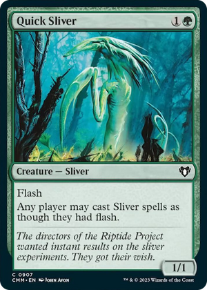 0907 Quick Sliver C Commander Masters