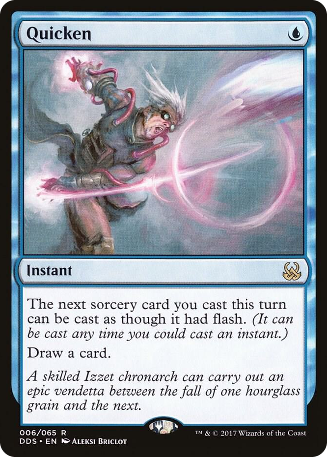 Quicken #6 R - Duel Decks: Mind vs. Might Pokemon card