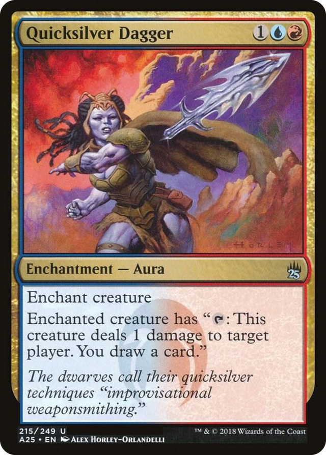 0215 Quicksilver Dagger U Masters 25