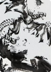 0068 Quicksilver Fisher Art Card S Art Series: Phyrexia: All Will Be One