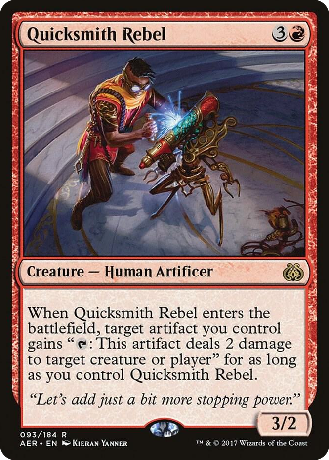 Quicksmith Rebel #93 R - Aether Revolt Pokemon card