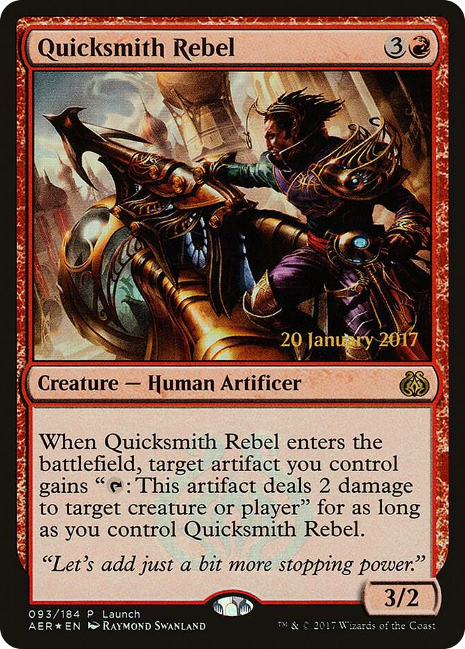 Quicksmith Rebel #93 P - Launch Party & Release Event Promos Pokemon card