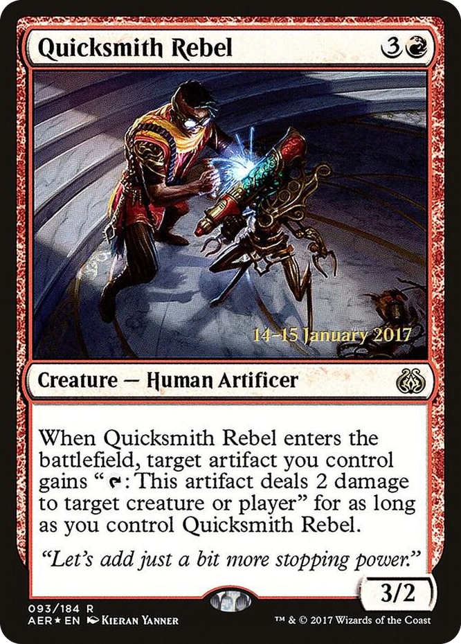 0093 Quicksmith Rebel R Prerelease Cards