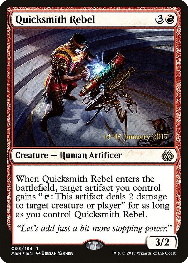 0093 Quicksmith Rebel R Prerelease Cards