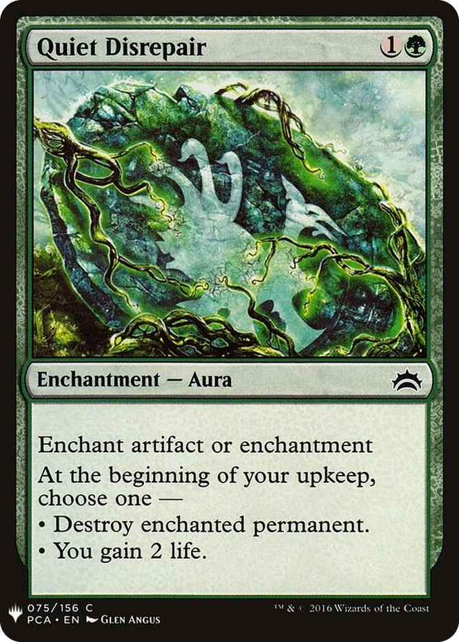 Quiet Disrepair #75 C - The List Reprints Pokemon card