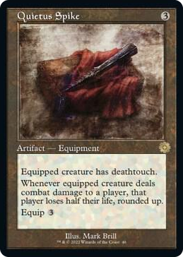 0046 Quietus Spike R The Brothers' War: Retro Frame Artifacts