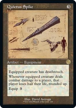 0109 Quietus Spike (Schematic) R The Brothers' War: Retro Frame Artifacts