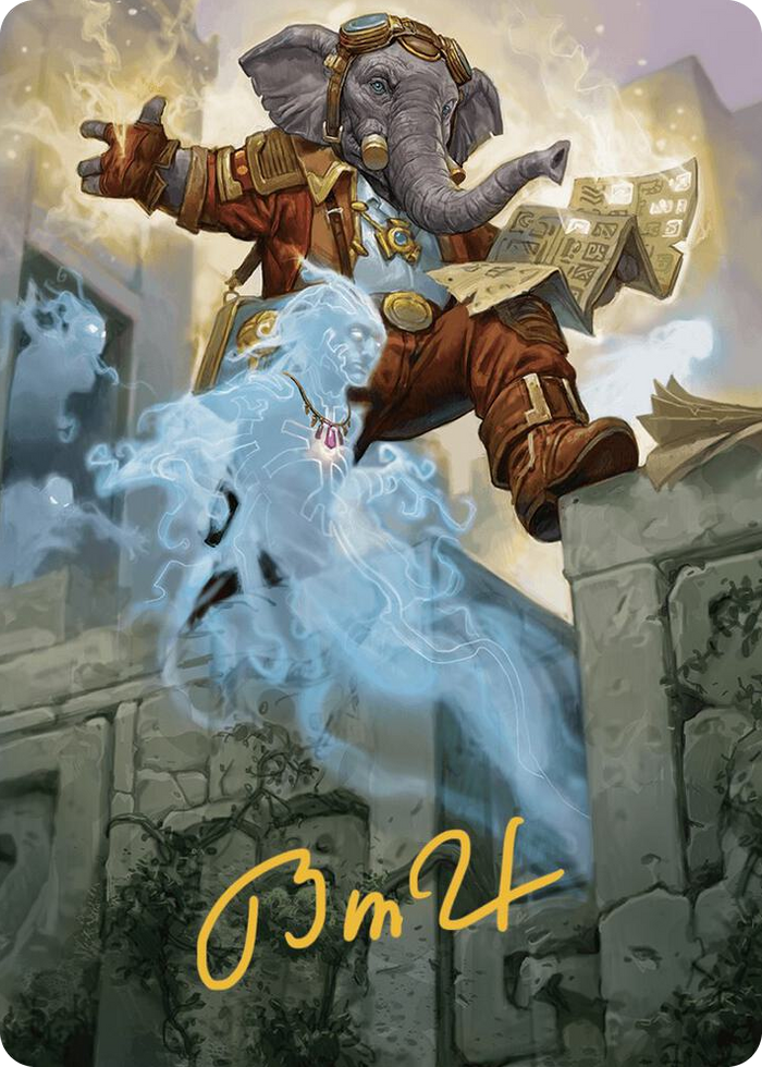 Quintorius Kand Art Card (37/81) (Gold-Stamped Signature) #37 S - Art Series: The Lost Caverns of Ixalan Pokemon card