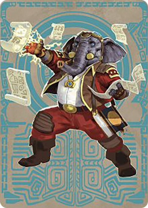 Quintorius Kand Art Card (65/81) #65 S - Art Series: The Lost Caverns of Ixalan Pokemon card
