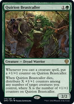 Quirion Beastcaller #175 R - Dominaria United Pokemon card