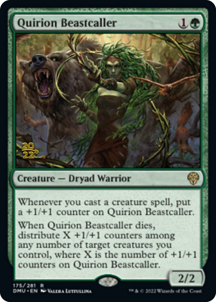Quirion Beastcaller #175 R - Prerelease Cards Pokemon card