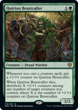 0175 Quirion Beastcaller R Promo Pack: Dominaria United
