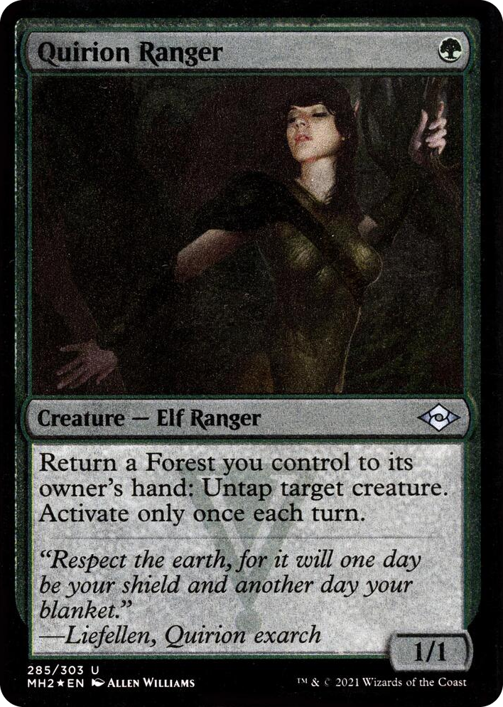 0285 Quirion Ranger (Foil Etched) U Modern Horizons 2
