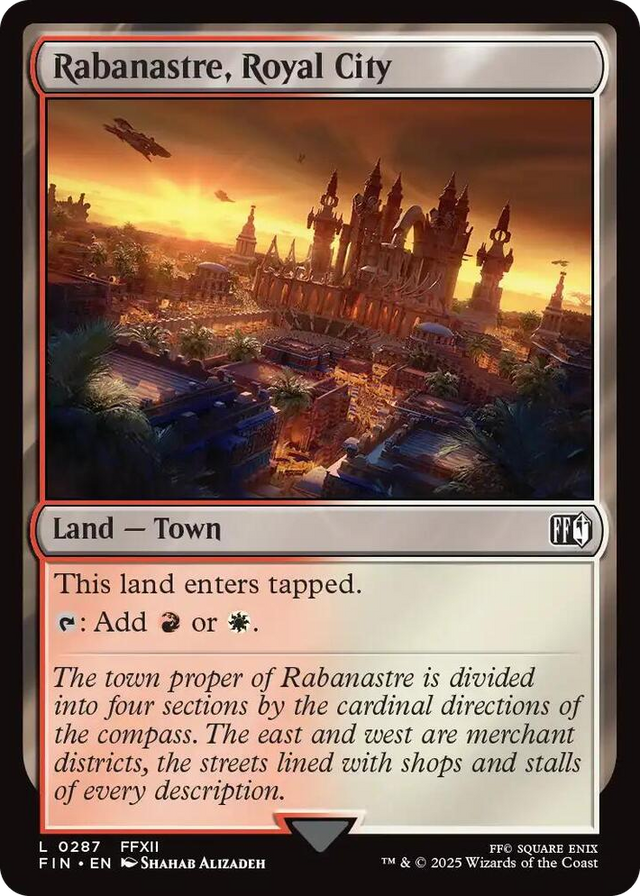 0287 Rabanastre, Royal City L FINAL FANTASY