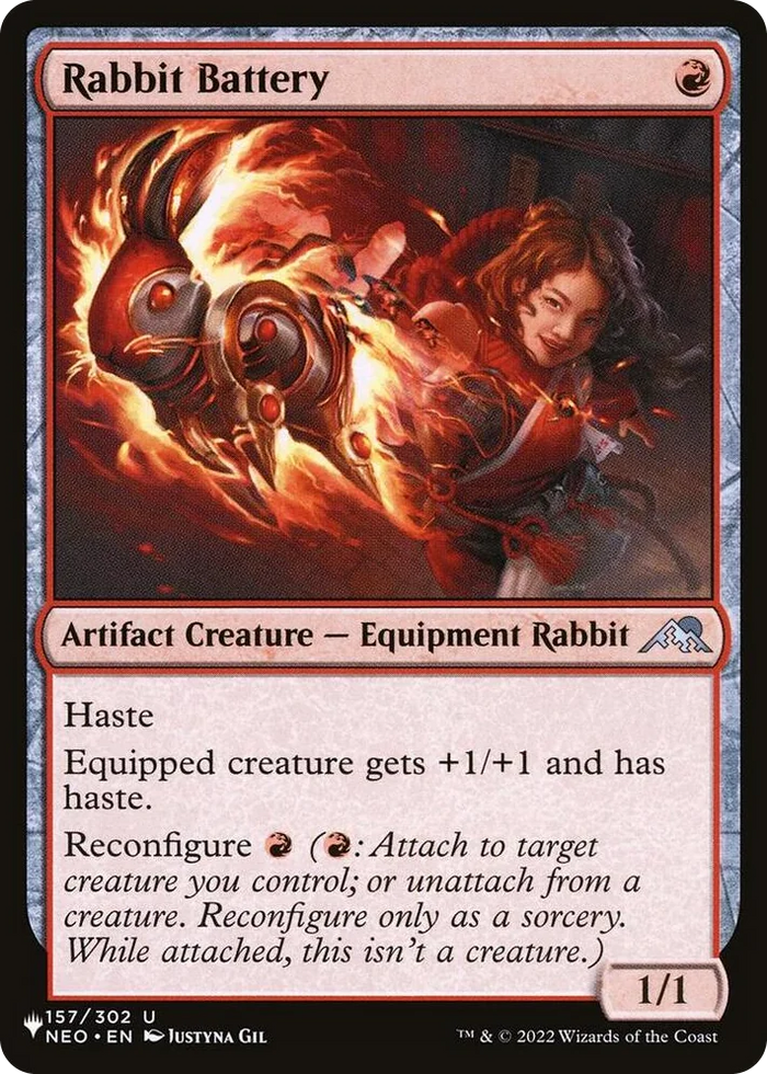 0157 Rabbit Battery U The List Reprints