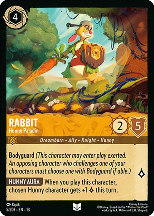 Rabbit - Hunny Paladin #5 Uncommon - Attack of the Vine! Pokemon card