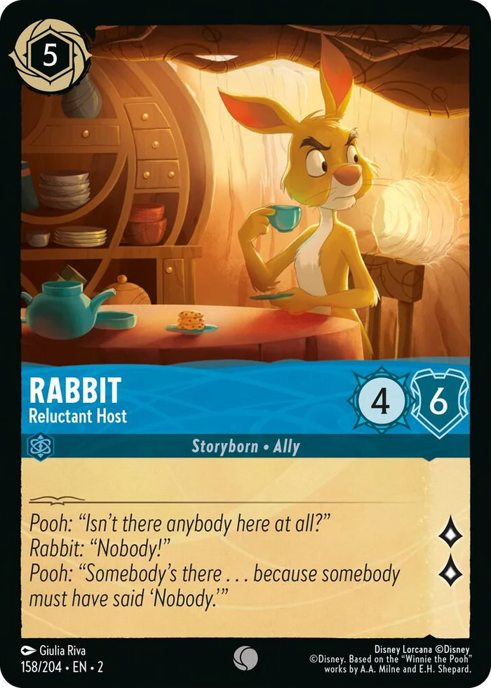0158 Rabbit - Reluctant Host Common Rise of the Floodborn