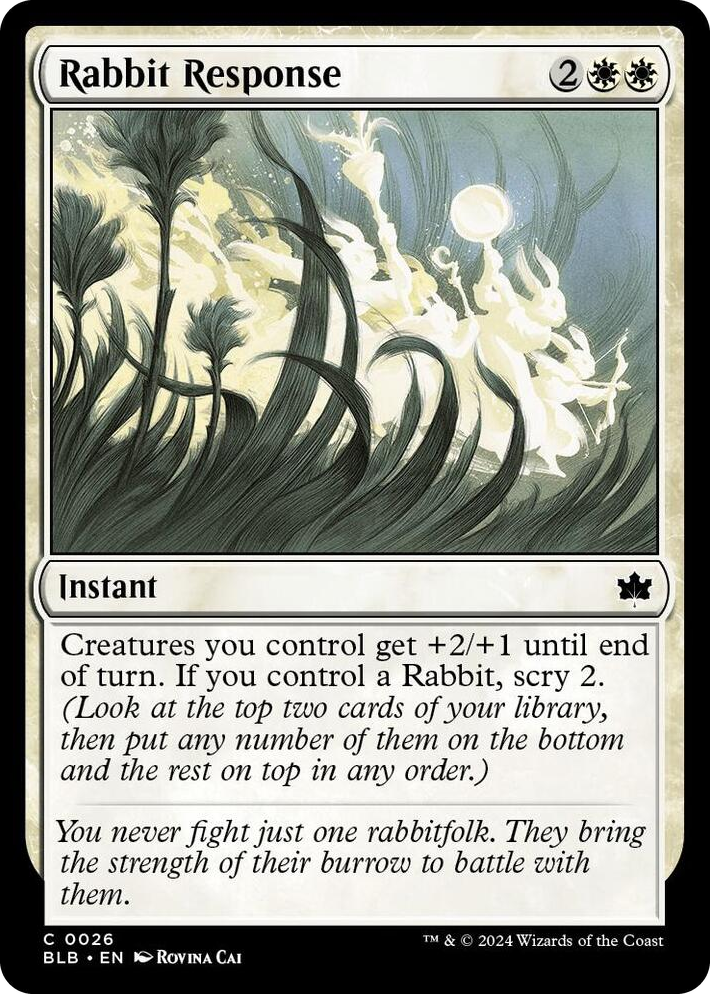 0026 Rabbit Response C Bloomburrow
