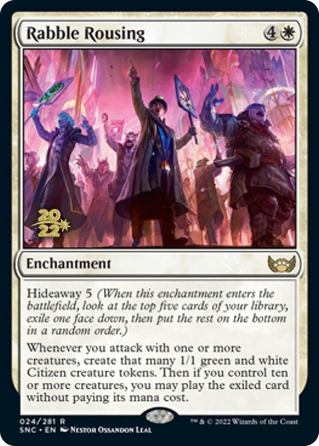 0024 Rabble Rousing R Prerelease Cards