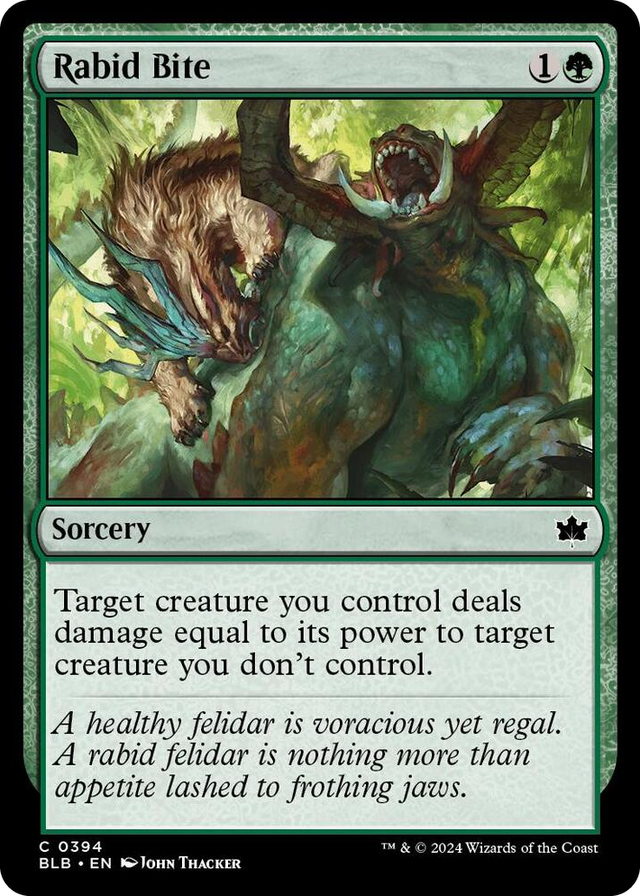 0394 Rabid Bite C Bloomburrow