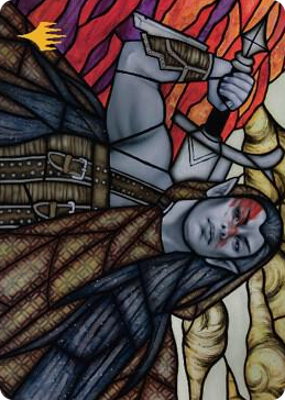 0075 Radha, Coalition Warlord Art Card (Gold-Stamped Signature) S Art Series: Dominaria United