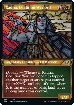 0310 Radha, Coalition Warlord (Showcase) U Dominaria United
