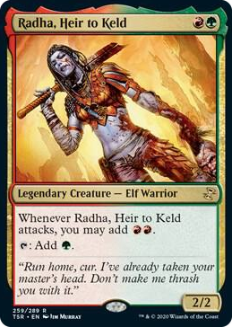 0259 Radha, Heir to Keld R Time Spiral: Remastered