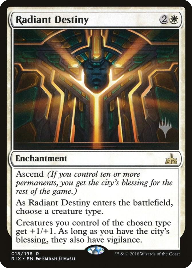 0018 Radiant Destiny R Promo Pack: Core Set 2020