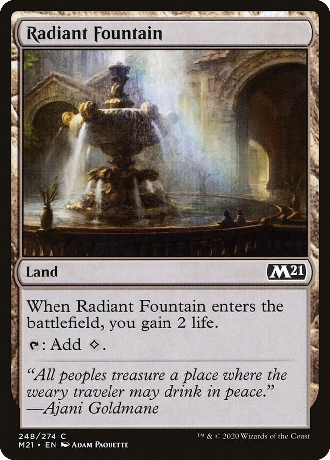 0248 Radiant Fountain C Core Set 2021
