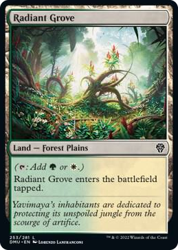 0253 Radiant Grove L Dominaria United