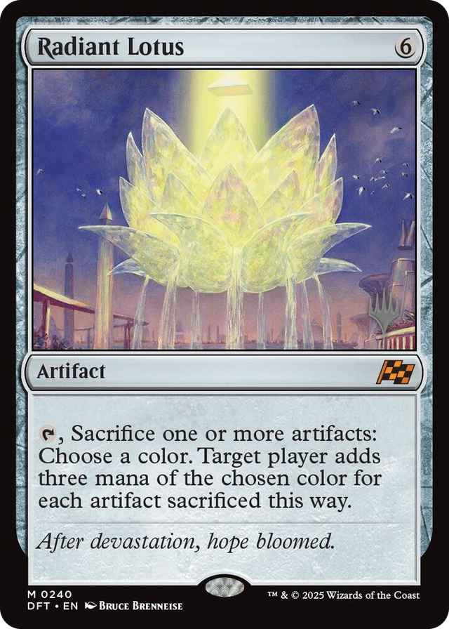 0240 Radiant Lotus M Promo Pack: Aetherdrift