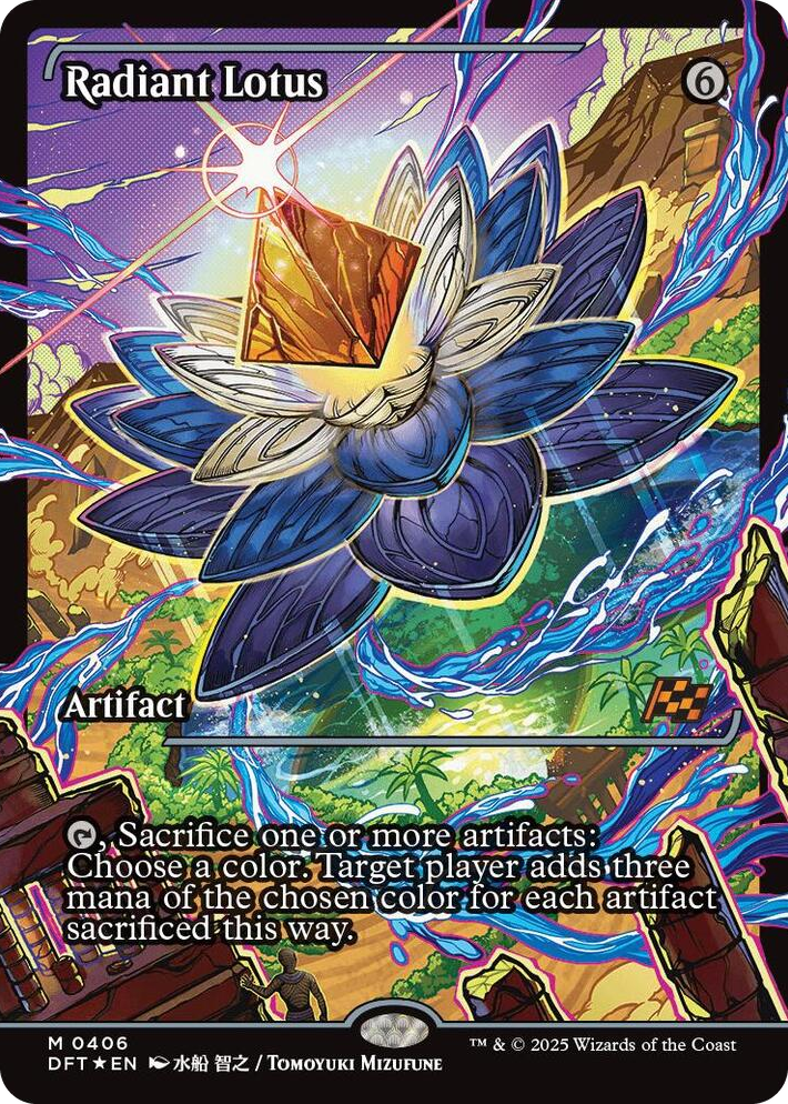 0406 Radiant Lotus (Showcase) M Aetherdrift