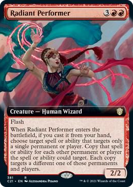 0381 Radiant Performer (Extended Art) R Commander 2021