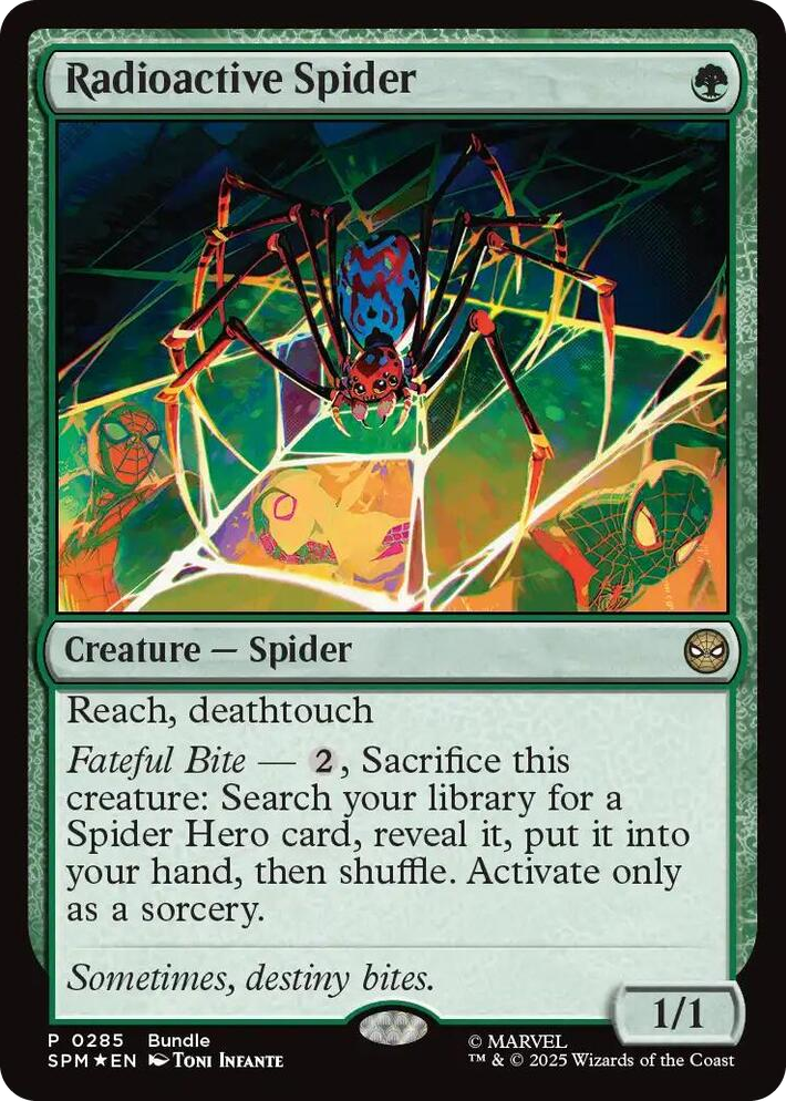 0285 Radioactive Spider P Unique and Miscellaneous Promos
