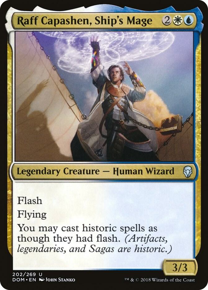 0202 Raff Capashen, Ship's Mage U Dominaria