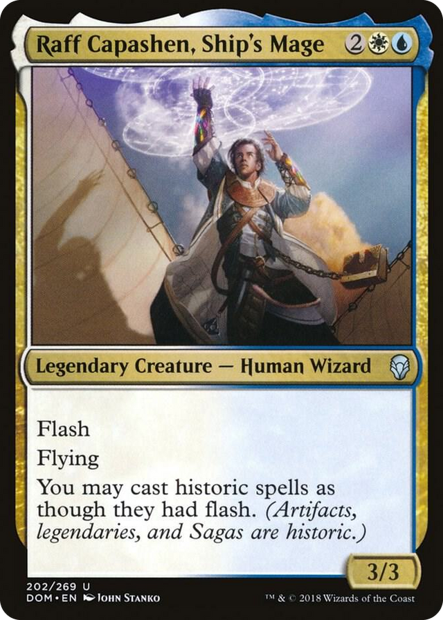 0202 Raff Capashen, Ship's Mage U Dominaria