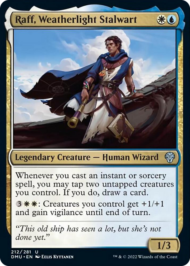 0212 Raff, Weatherlight Stalwart U Dominaria United