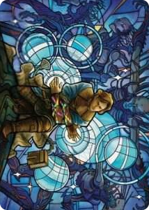 0076 Raff, Weatherlight Stalwart Art Card S Art Series: Dominaria United